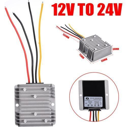 1pcs Step-Up Voltage Converter Boost Power Supply DC-DC 12V to 24V Max 10A 240W DC-DC for Automotive Solar Voltage Regulators