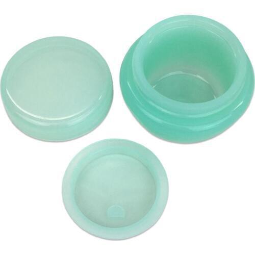 50pcs/lot 10ml 10g Plastic Frosted Container Jars with Inner Liner and screw cap for Makeup, Creams, Cosmetic Beauty face