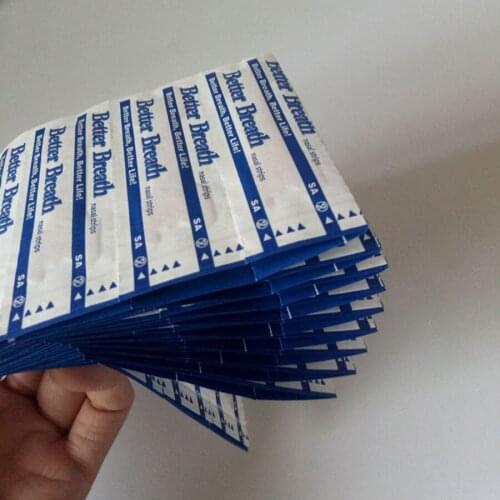 20Pcs/lot Nasal Patch Health Care Product Anti snoring Nasal Strips are Better than Breath Right Way To Stop Snoring Anti Snorin