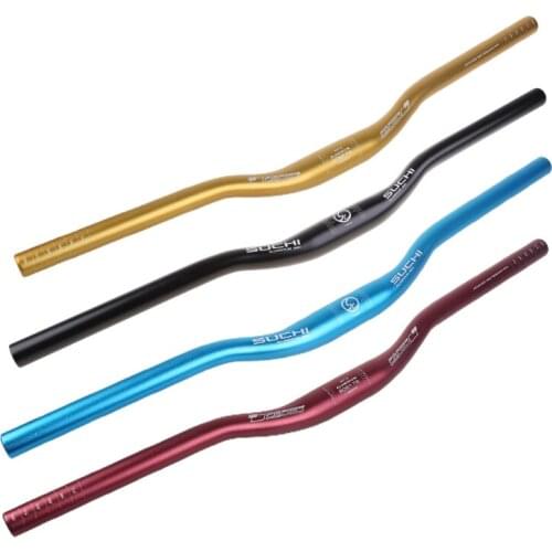 31.8x620mm Aluminum Alloy Handlebar Straight MTB Bicycle Riser Flat Handle Bar road bike parts