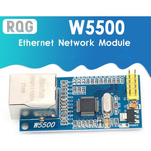 W5500 Ethernet network module hardware TCP / IP 51 / STM32 microcontroller program over W5100