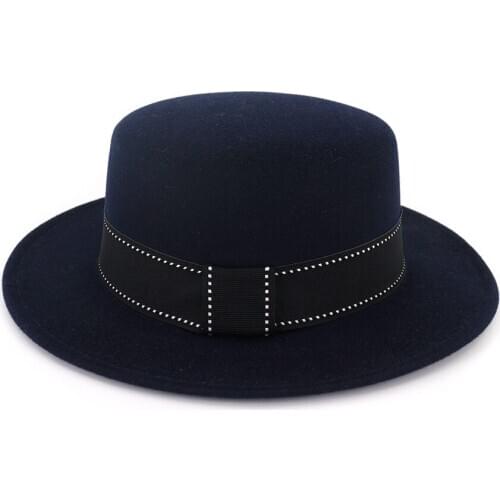 Winter Autumn Imitation Woolen Women Men Ladies Fedoras Top European American Round Caps Bowler Hats Feminino HF154