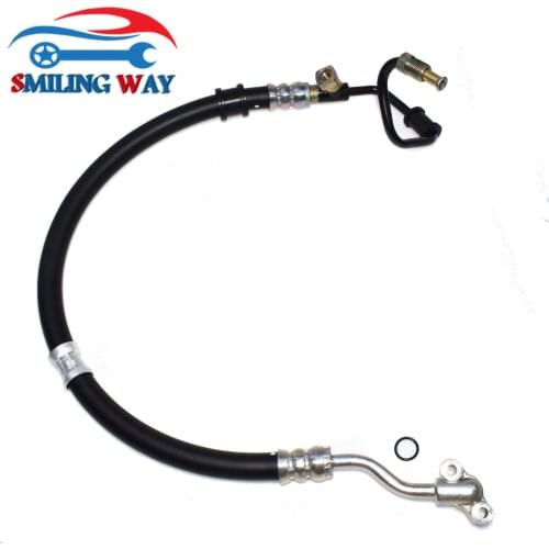 SMILING WAY# For Honda Civic 1.7L 2001 2002 2003 2004 2005 Power Steering Pressure Line Hose Pipe Assembly OE# 53713S5DA05
