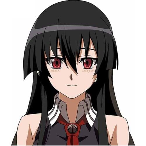 Akame Ga KILL Akame DIY Car Stickers Laptop Vinyl Car Wrap Scratch-proof Windshield VAN Decal JDM JEEP Van Bike Offroad RV A4