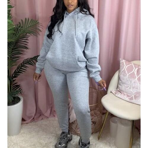 Tracksuit Women 2XL Long Sleeve Sweatshirts Hoodies Sweat Suits Women Matching Sets Sweatpants Joggers Women Set Streetwear