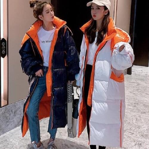 2020 Women Coat White Duck Down Jacket Winter Hooded Parkas Hight Quality Outerwear Female Thick Warm Down Coat Plus Size