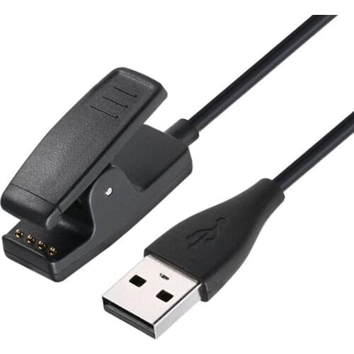 SOONHUA 1m Watch Cable Replacement Charging Cables Black With Output Short Circuit For Garmin Forerunner 35 Watch Accessories