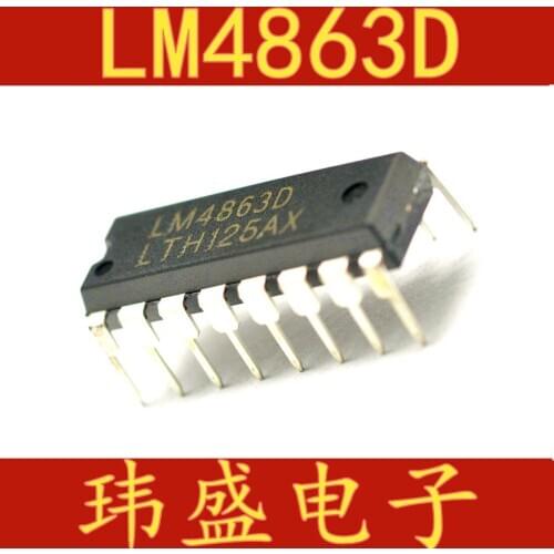 10pcs LM4863D LM4863 DIP