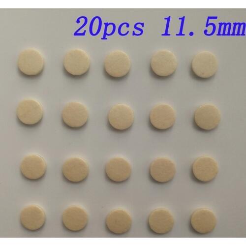 20 Pieces Clarinet Pads 11.5mm In Clarinet parts