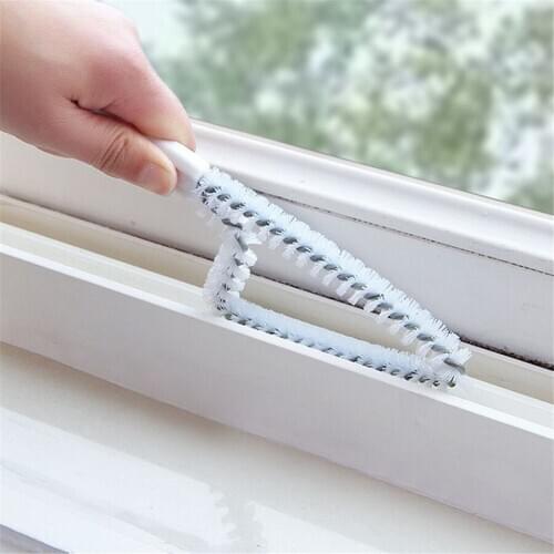 3pcs Creative Window Groove Cleaning Brush Keyboard Nook and Cranny Dust Small Shovel / Window Track Cleaning Brushes