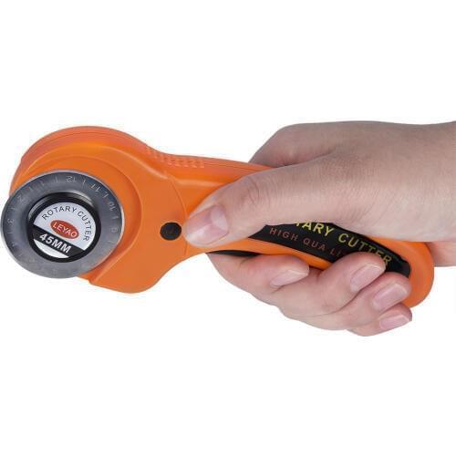 45MM/17cm DIY Cutter Tools Sewing tool for Patchwork Leather Paper Fabric Cutting Tool DIY Sewing Accessories