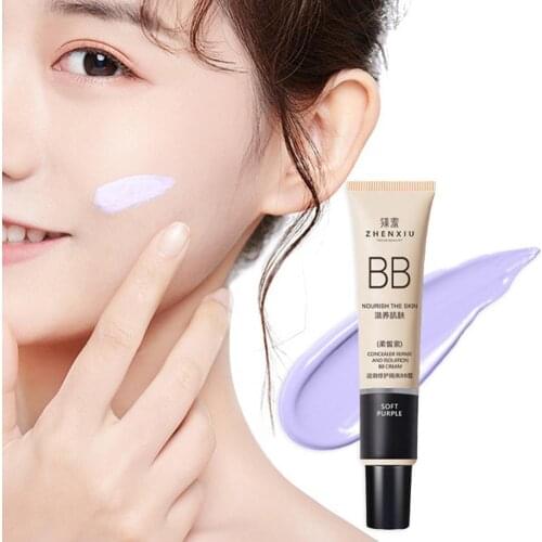 BB Cream Base Makeup Long Lasting Waterproof Brighten Skin Stone Whitening Concealer Foundation Liquid Face Makeup Beauty Cream