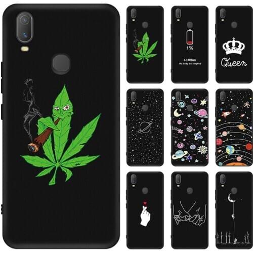 6.35" For Vivo Y11 2019 Case New Soft Painted Silicone TPU Back Cover For Vivo Y11 2019 Slim Phone Case For Vivo Y 11 2019 Cases