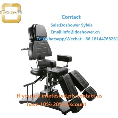 Ink bed tattoo chair with leather tattoo chair for tattoo client chair