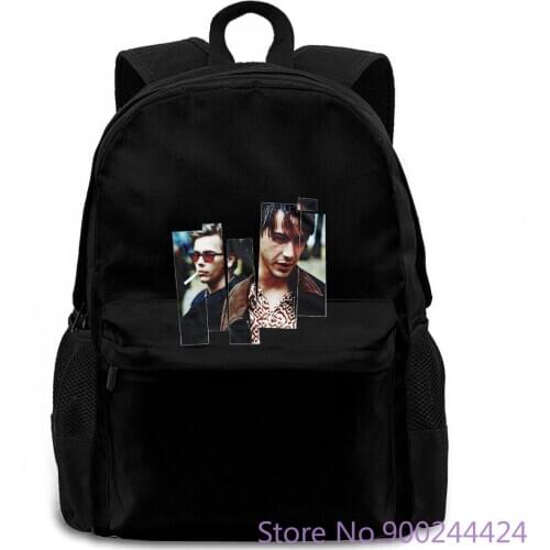 Keanu Reeves My Own Private Idaho 90s Print Hipster women men backpack laptop travel school adult student