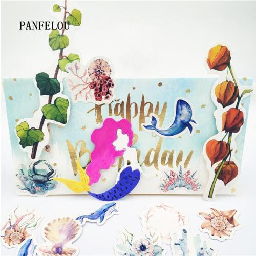 PANFELOU dreammermaid metal craft paper die cutting dies Scrapbooking/DIY Thanksgiving Day Easter Embossing mould cards