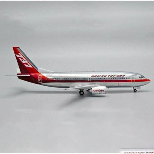 B-737-300 Farnborough Airshow Aircraft Model Diecast 1/200 Scale Alloy Plane Static Display Mini Hot Toys Adult Collection