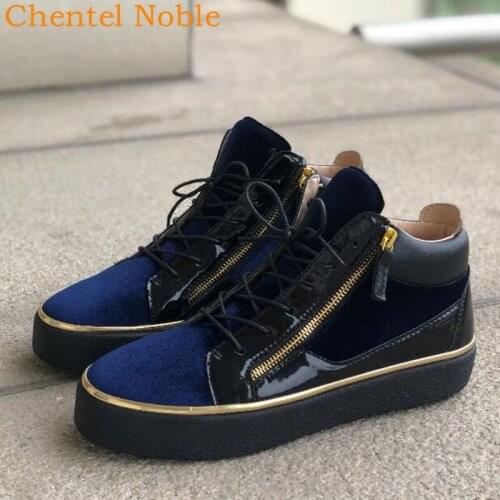 2019 Brand Male Comfortable Suede Leather Metal Men Casual Shoes Party Dress Shoes Men Flats Lace-Up Sneakers Large Size