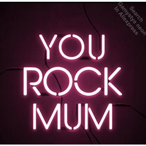 Neon Sign for Hello Neon Bulb sign Home Display Handmade Glass tube Decorate Room Wall neon light Sign custom neon accessories