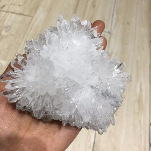 New natural rough clear quartz crystal cluster FLOWER healing crystals rock drusy minerals gemstone for home decoration