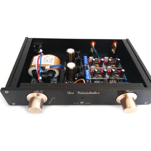 Refer to the German MBL6010D pre-amplifier, the circuit magnification is over 10 times, the sound is warm and noble