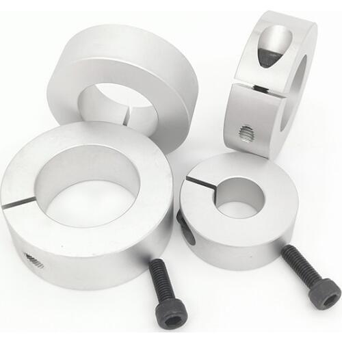 Open type Separate optical axis fixing ring Aluminum alloy locking ring bushing positioning spindle retaining circle clamping