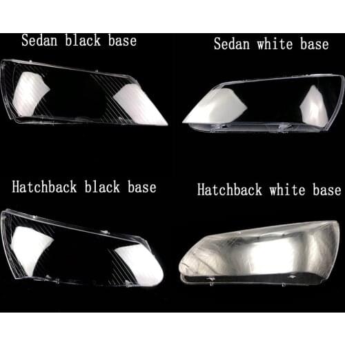 Car Front Glass Lens Caps Headlight Cover Light Lampshade Shell For Geely Emgrand EC7 EC715 EC718 Sedan /Hatchback 2009~2013