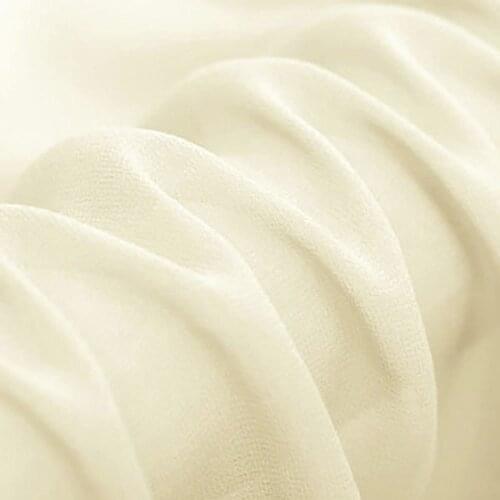 SILK GEORGETTE 114 cm width 8 m/m /100% Natural Pure Silk Chiffon Brocade Wedding Dress Fabric Supplier Champagne NO 04