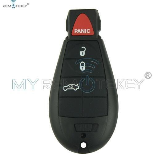 Remtekey Smart Key Fobik 3 Button With Panic For Dodge Key 434 Mhz #2 IYZ-C01C New Style Car Key #2 Fobik remote key