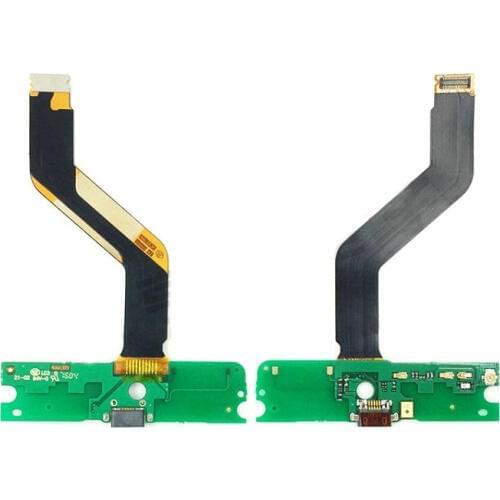 USB Charging Port Dock Plug Connector Jack Charge Board Flex Cable With Microphone Mic For Nokia Lumia 720 N720