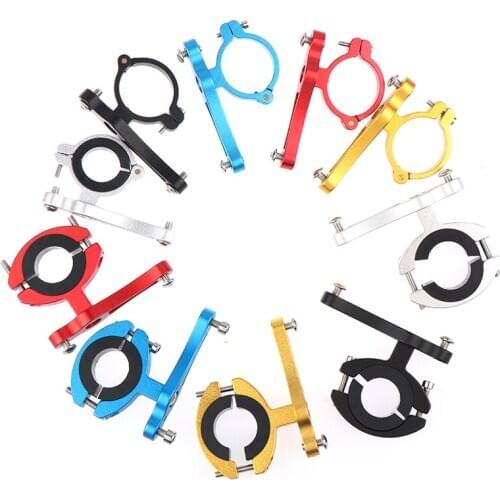 Bicycle Water Bottle Holder Adapter Aluminum Alloy Handlebar Water Cup Rack Bracket Clip Clamp Cycling Accessories