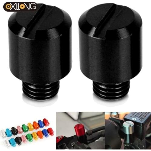 8MM1.25 For Vespa GTS 250 300 SPRINT PRIMAVERA 150 GTV LXV LX 50 S 125 Accessories Motorcycle Rear View Mirrors Hole Plug Screws