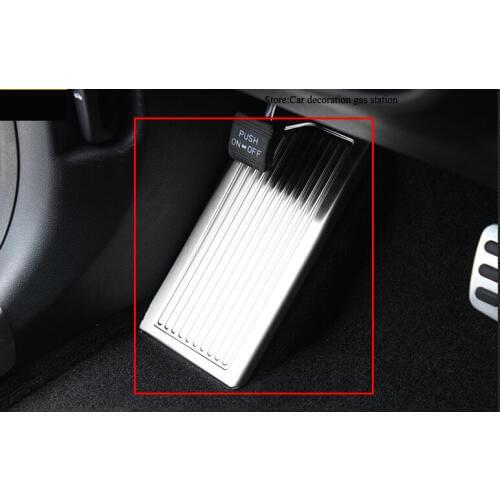 High Quality Car stainless steel foot inner Brake Rest lamp frame trim Break Pedal moulding 1pcs For Kia Sportage KX5 2016-2017