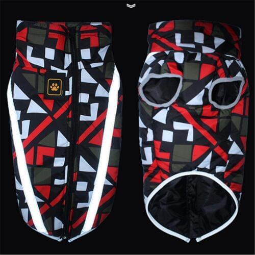 Winter Dog Pets Clothes Clothing for Small Large Dogs Waterproof Pet Jacket Dog Coat Chihuahua Pug French Bulldog Clothes Vest