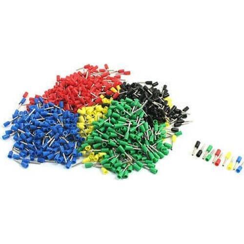 0.5 mm? Wire Mixed Color Cable End Pre Insulated Ferrules Terminal E0508 190Pcs