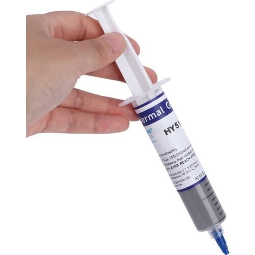 1 Pcs Hy510 30g Grey Thermal Conductive Grease Paste For CPU GPU Syringe Chipset Cooling Thermal Grease Heat Sink