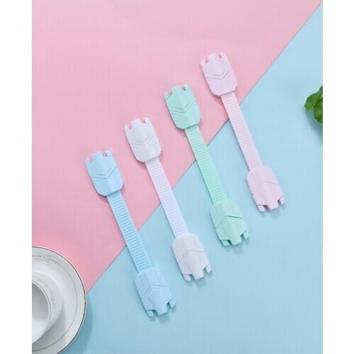 10Pcs/Lot Child Lock Protection of Children Locking Doors for Childrens Safety Kids Safety Plastic Protection Safety Lock