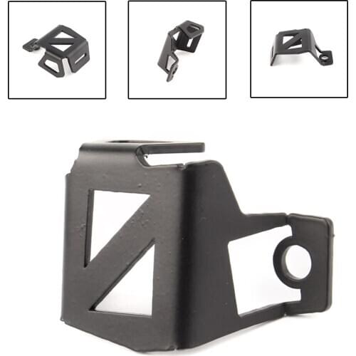 Motorcycle CNC Aluminum Rear Brake Reservoir Protective Guard For KAWASAKI NINJA Z250 Z300 2013 2014 2015 2016 2017 2018
