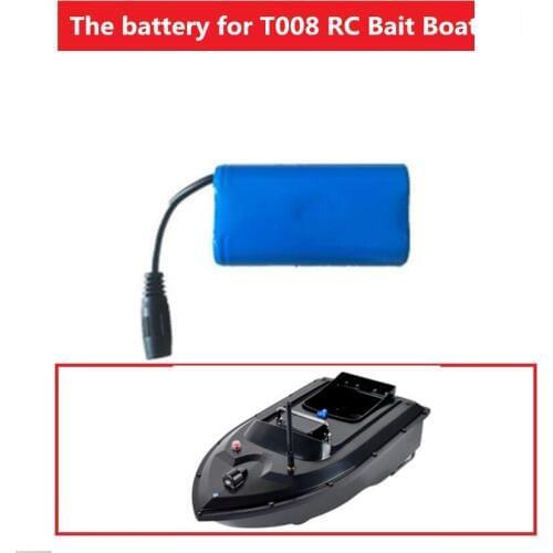 Free shipping 1PCS 2PCS 3PCS T008 Remote Control RC Fish Finder Electric Fishing Bait Battery Spare Parts 7.4V 5200mah battery