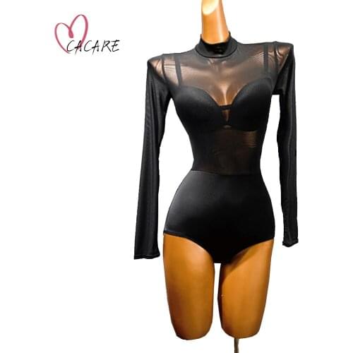 Bodysuit for Ballroom Dance Competition Dresses Waltz Tango Dance Dresses Standard Flamenco Wear Costume D0848 Body 9 Choices
