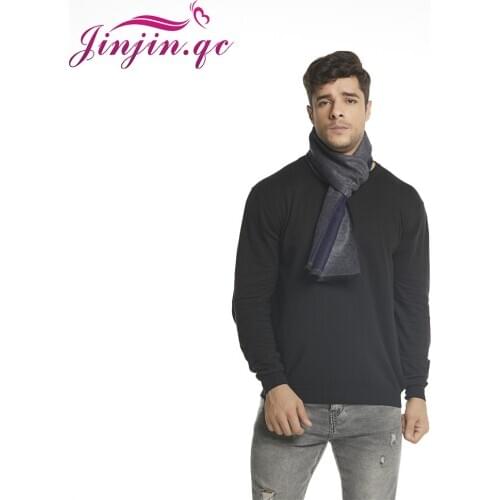 Jinjin.QC Luxury Brand Men Scarf Patchwork Scarves and Wraps Winter Cashmere Pashmina Three Color Echarpe Foulard Bufanda