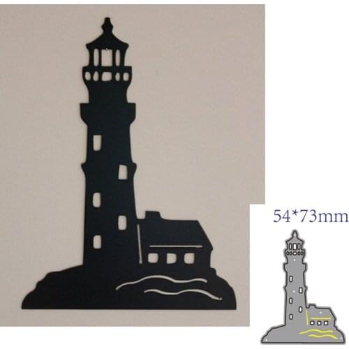 Metal cutting dies cut die mold Sentry tower decoration Scrapbook paper craft knife mould blade punch stencils dies