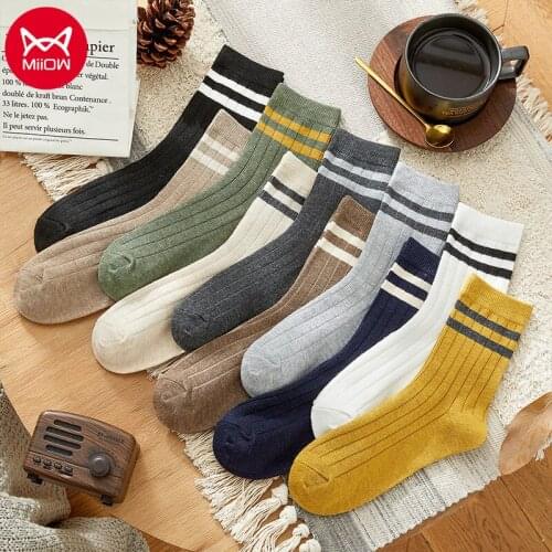 Мужские цветные носки MiiOW China At AliExpress