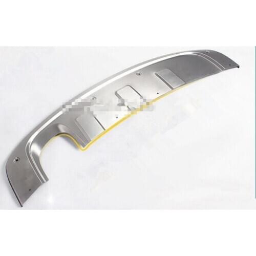 Fit for Volkswagen Tiguan MK1 2013 2014 2015 Stainless Steel Rear Bumper Diffuser Bumpers Lip Protector Guard Skid Plate