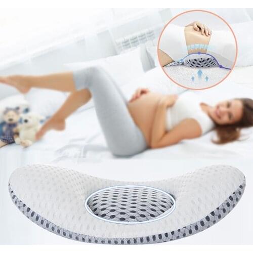 Leaf Shape Back Pillow With Buckwheat Sleep Pillow Bed Pregnancy Pillow Waist Support Lumbar Disc Herniation Protector Cushion