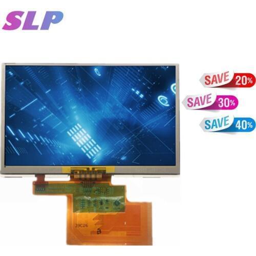 4.3"inch LMS430HF19 Complete LCD screen + touch panel for TomTom XL IQ RATES GPS LCD display Touch Screen Free shipping