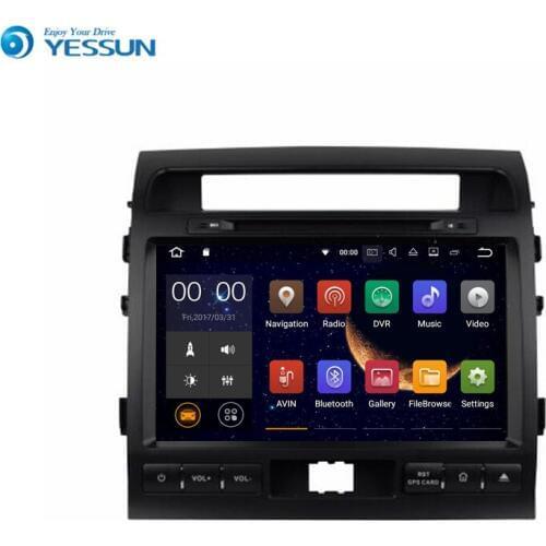 YESSUN Android Radio Car Player For TOYOTA LAND CRUISER LC200 2007~2015 Stereo Radio Multimedia GPS Navigation With AM/FM