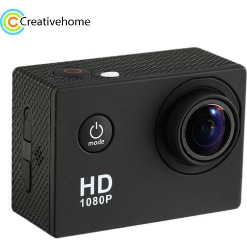 HAMTOD HF40 Sport Camera with 30m Waterproof Case, Generalplus 6624, 2.0 inch LCD Screen Interface TF Card slot