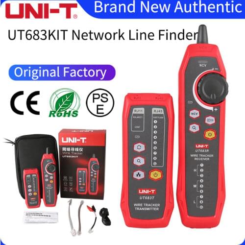UNI-T UT683KIT digital network line finder; telephone network line finder/pairing/anti-interference line patrol checker