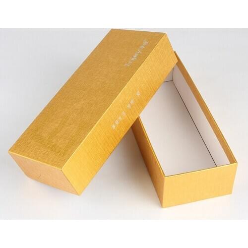 Custom logo printed hard rigid cardboard sliding necklace packaging ---DH11980